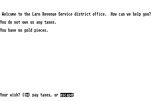 Caverns of Larn (The) atari screenshot